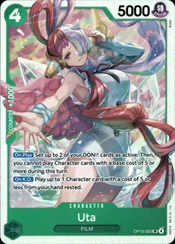 One Piece TCG • Uta OP13-023 • Super Rare • ENG/NM - Image 1