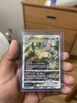 Leafeon VSTAR Crown Zenith: Galarian Gallery Ultra Rare Card #GG35/GG70 - Image 3