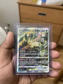 Leafeon VSTAR Crown Zenith: Galarian Gallery Ultra Rare Card #GG35/GG70 - Image 4