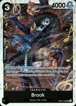 One Piece TCG • Brook EB01-046 • Super Rare • ENG/NM - Image 1