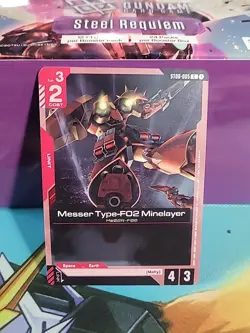 Messer Type-F02 Minelayer ST08-005 Flash of Radiance Gundam Card Game NM - Image 1