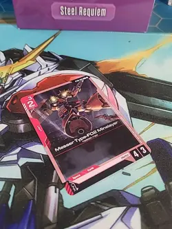 Messer Type-F02 Minelayer ST08-005 Flash of Radiance Gundam Card Game NM - Image 3
