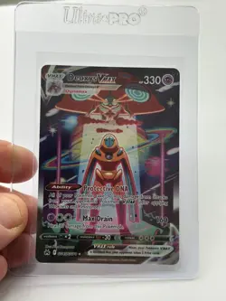 Deoxys VMAX GG45/GG70 Crown Zenith Galarian Gallery Pokemon Card NM - Image 2