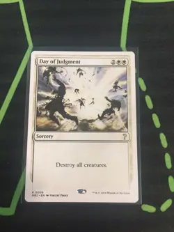 MTG Magic The Gathering Day Of Judgement MB2 White Border Commander - Image 1