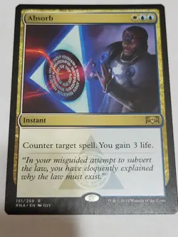 Absorb - Ravnica Allegiance - Rare - NM/M MTG - Image 1