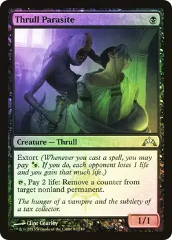Gatecrash MTG FOIL Thrull Parasite Magic - Image 1