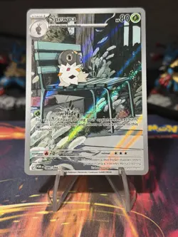 Nintendo Spewpa Pokemon TCG Paldea Evolved 089/088 IR Holo EN 2023 80 HP - Image 1