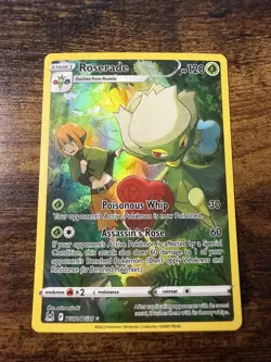 Roserade TG02/TG30 Ultra Rare Holo Pokemon TCG SWSH11 Trainer Gallery LP-NM - Image 1