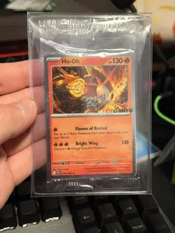 Pokemon TCG Ho-Oh EB Games Stamped Promo 010/086 (Sealed) - Image 1