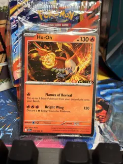 Pokemon TCG Ho-Oh EB Games Stamped Promo 010/086 (Sealed) - Image 2
