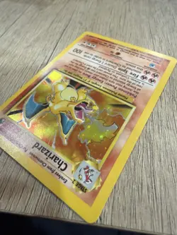 1999 Pokemon Base Set Charizard Holo 4/102 Unlimited Vintage WOTC LP - Image 5