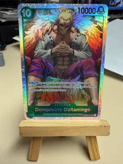 ONE PIECE Card Game: Donquixote Doflamingo Character Card *OP04-031* SR *Foil* - Image 1