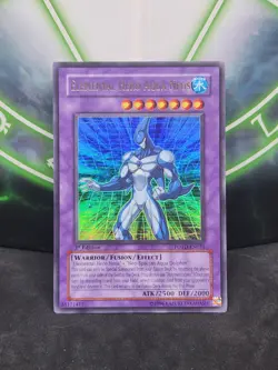 Yugioh Elemental Hero Aqua Neos POTD-EN031 Ultra Rare 1st Edition NM Gold Stamp - Image 1