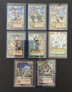 RESERVED - ONE PIECE TCG SH Series Mixed Lot 57 Cards Incl. Holos Japan 2005 - Image 1