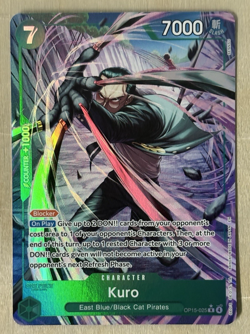 Kuro Foil Adventure on Kami's Island Alternate Art OP15-025 One Piece CCG - Image 2
