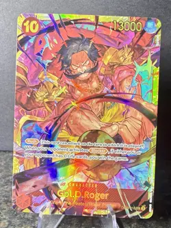 Gol. D. Roger OP09-118 SEC Emperors In The New World One Piece TCG English - Image 1