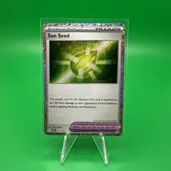 Sun Seed 027/034 Trading Card Game Classic Holo. C7 - Image 1