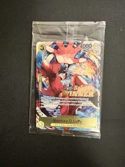 One Piece Card Winner Super Pre Release Luffy P-036, Zoro P-045 - Image 3