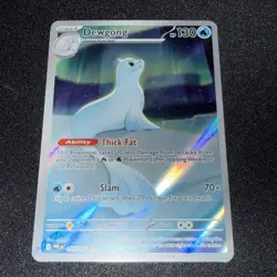 Dewgong 097/094 Me02: Phantasmal Flames Holo NM/MINT - W/BONUS CARD - Image 1