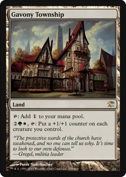 Gavony Township x1 MTG Magic the Gathering - Innistrad - Image 1
