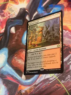 MTG Magic: The Gathering - Blood Crypt - Lorwyn Eclipsed Rare Land Mint - Image 2