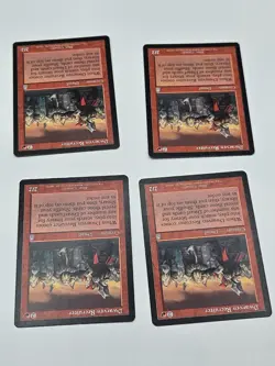 Mtg Dwarven Recruiter X4 LP - Image 2