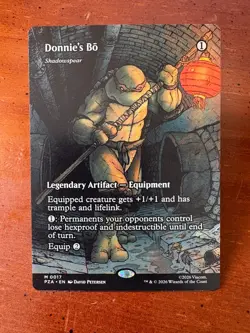 Donnie's Bo - Shadowspear (Borderless) Teenage Mutant Ninja Turtles Source... - Image 1