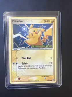 Carte Pokemon : Pikachu 60/106 NON Reverse Stamp Ex Emeraude FR - Image 1