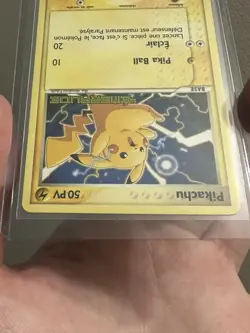 Carte Pokemon : Pikachu 60/106 NON Reverse Stamp Ex Emeraude FR - Image 3