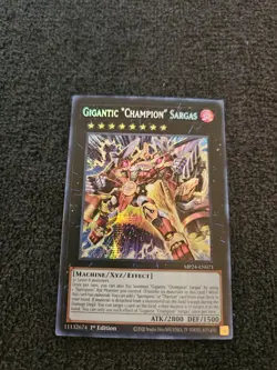 Gigantic "Champion" Sargas - MP24-EN071 - Prismatic Secret Rare YuGiOh - Image 1