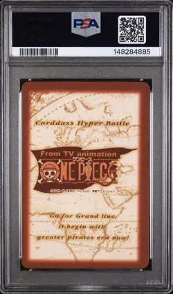 PSA 9 2001 ONE PIECE CARDDASS HYPER BATTLE GRAND LINE COMPILATION 2 H18 CHOPPER - Image 3