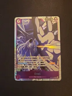 Enel OP15-060 SR One Piece Adventure On Kami’s Island NM - Image 1