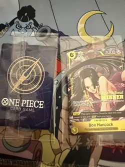 One Piece Boa Hancock Pre Release Event Winner P-115 SEALED Holo Stamp Op-15 - Image 3
