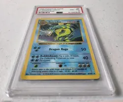 Gyarados 6/102 SHADOWLESS - Base Set *PSA 8 - NM-MT* Holo Rare Pokemon Card - Image 2