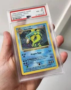 Gyarados 6/102 SHADOWLESS - Base Set *PSA 8 - NM-MT* Holo Rare Pokemon Card - Image 4