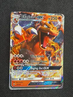Pokemon TCG Charizard GX Holo Ultra Rare Card Burning Shadows 20/147 - Image 3