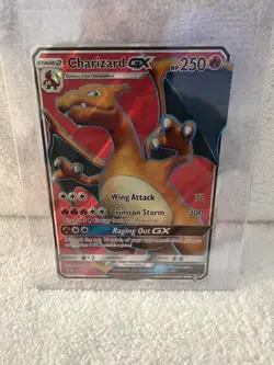 Charizard GX SM60 Promo Holo Pokemon TCG SM Set Stage 2 English Card - Image 1