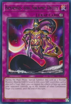 Apophis the Swamp Deity - MZTM-EN110 - Rare - 1st Edition Near Mint Yugioh Card - Image 1