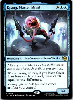 Krang, Master Mind 0043 Teenage Mutant Ninja Turtles Magic: The Gathering NM - Image 1