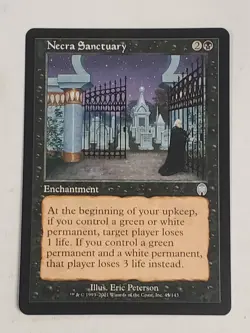 MTG Necra Sanctuary (Apocalypse/Black/U) - BGM - Image 1