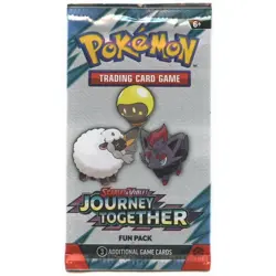 Pokemon TCG Scarlet & Violet Journey Together Fun Pack 3 Cards - Factory Sealed - Image 1