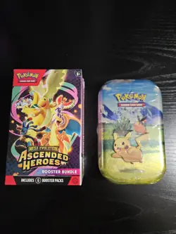 Pokemon TCG Ascended Heroes Booster Bundle And Ascended Heroes Mini Tin - Image 1