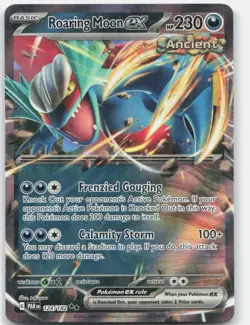 Roaring Moon ex 124/182 Double Rare Paradox Rift Pokemon Near Mint - Image 1