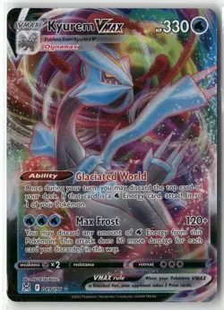 2022 Pokemon Lost Origin Kyurem V 049/196 Holo Rare NM English - Image 1
