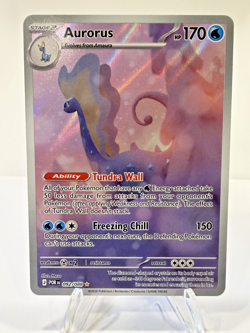 Aurorus 092/088 Illustration Rare Pokemon TCG Perfect Order NM - Image 1