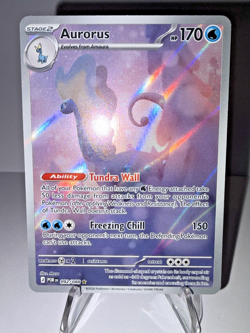 Aurorus 092/088 Illustration Rare Pokemon TCG Perfect Order NM - Image 2