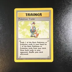 Pokemon Trader 077/102 Base Set Rare Trainer Regular Unlimited English 1999 - Image 1