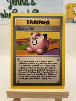 Clefairy Doll - 070/102 - Base Set Regular - Pokemon TCG - LP - Image 1