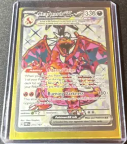 The Pokemon Company Charizard ex 330HP Promo Holo Sv Promo 074 EN Stage 2 - Image 1