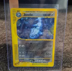 Pokemon TCG Steelix Holo Rare Aquapolis H23/H32 2002 Eng NM gradeable copy! - Image 2